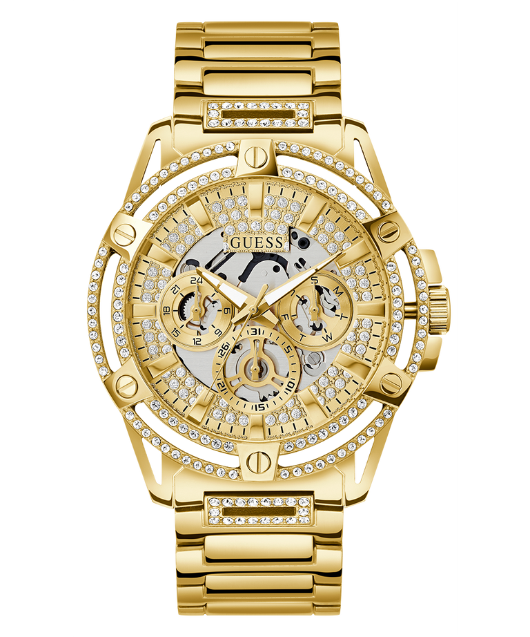 GUESS Mens Gold Tone Multi-function Watch - GW0497G2 | GUESS Watches US
