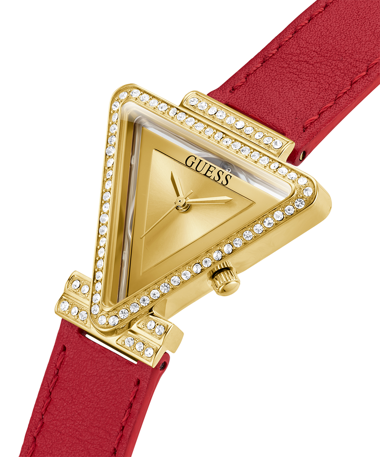 Guess watch top leather belt