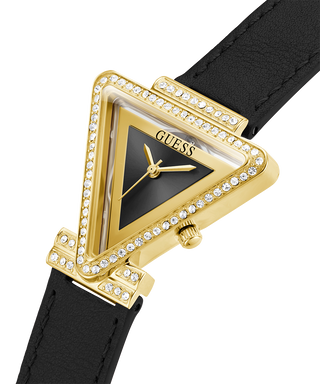 GUESS Ladies Black Gold Tone Analog Watch - GW0504L5 | GUESS Watches US