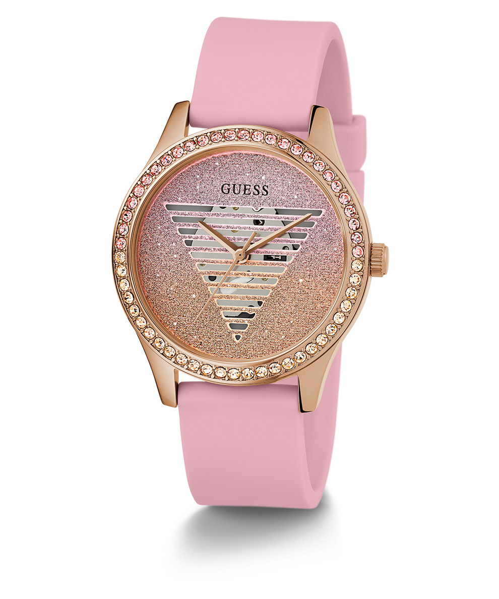 Pink analog watch online