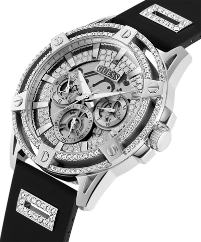 Guess Legacy Reloj Hombre Correa Caucho Azul W1049G9 – Watches of America