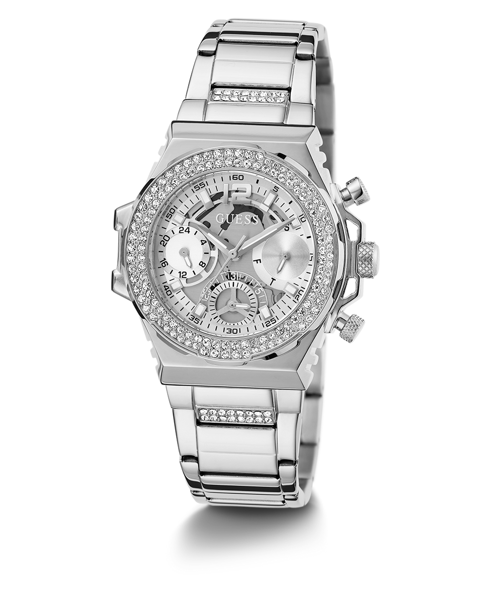 Guess sales watches silver