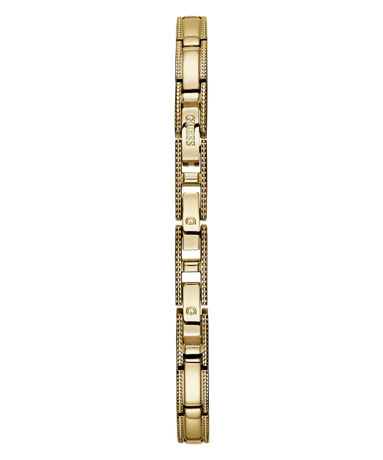 U0135L2 GUESS Ladies 22mm Gold-Tone Analog Jewelry Watch strap image