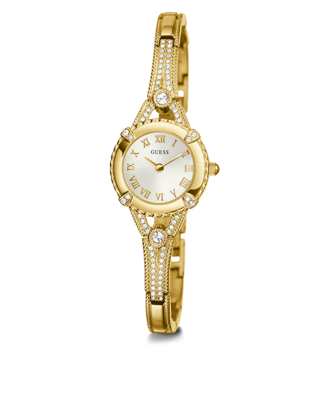GUESS Ladies Gold Tone Analog Watch U0135L2 GUESS Watches US