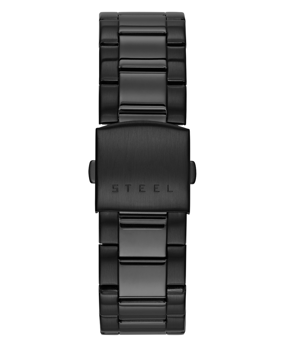 U0668G5 GUESS Mens 45mm Black Chronograph Dress Watch strap image