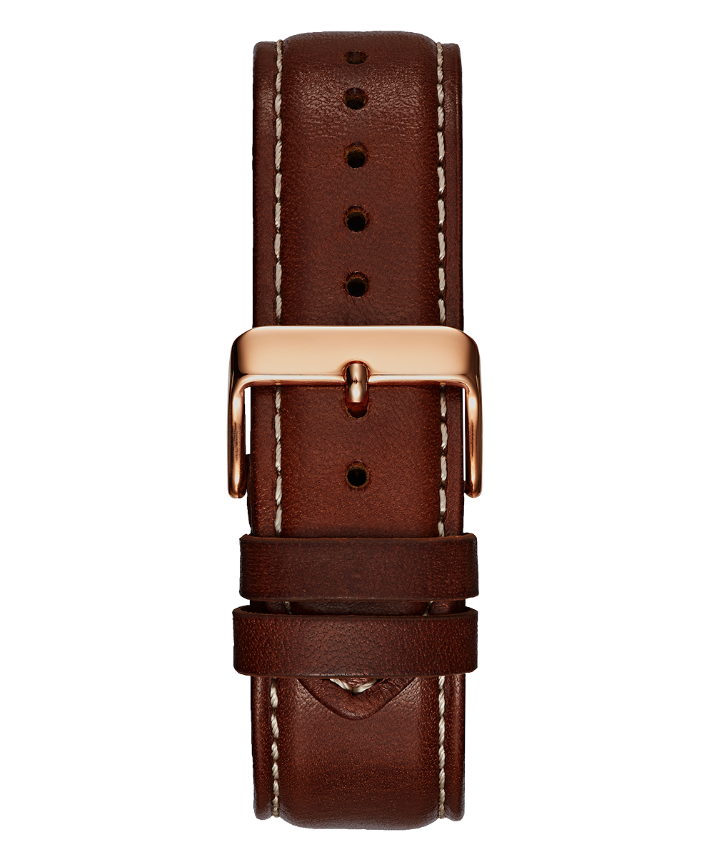 Cognac Italian Classic Vintage Leather Watch Band | B & R Bands