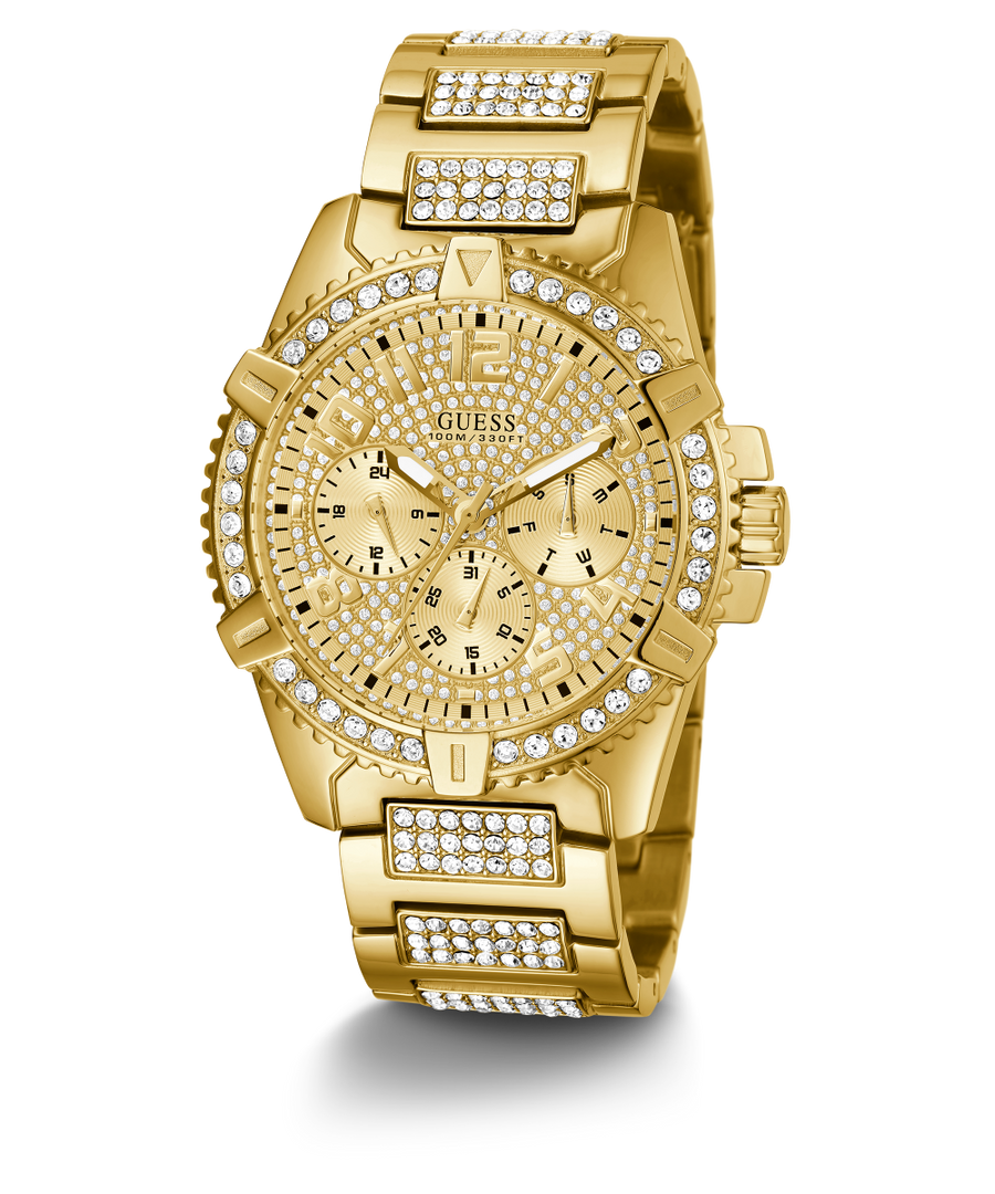 GUESS Mens Gold Tone Multi-function - GUESS Watches US | Watch U0799G2