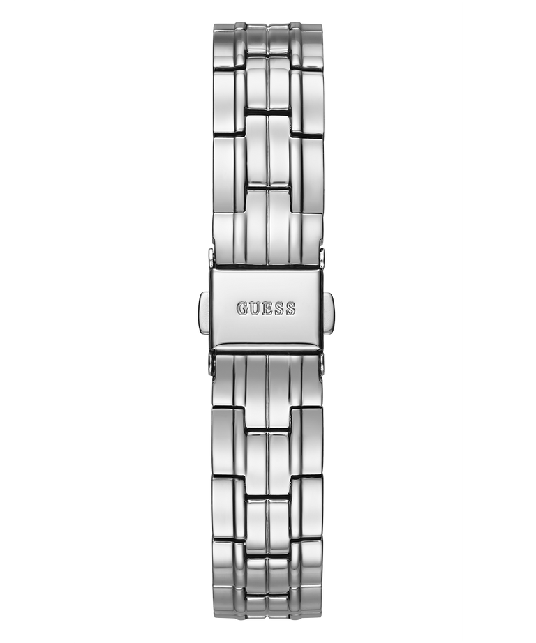 U0989L1 GUESS Ladies 30mm Silver-Tone Analog Dress Watch strap image
