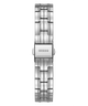 U0989L1 GUESS Ladies 30mm Silver-Tone Analog Dress Watch strap image