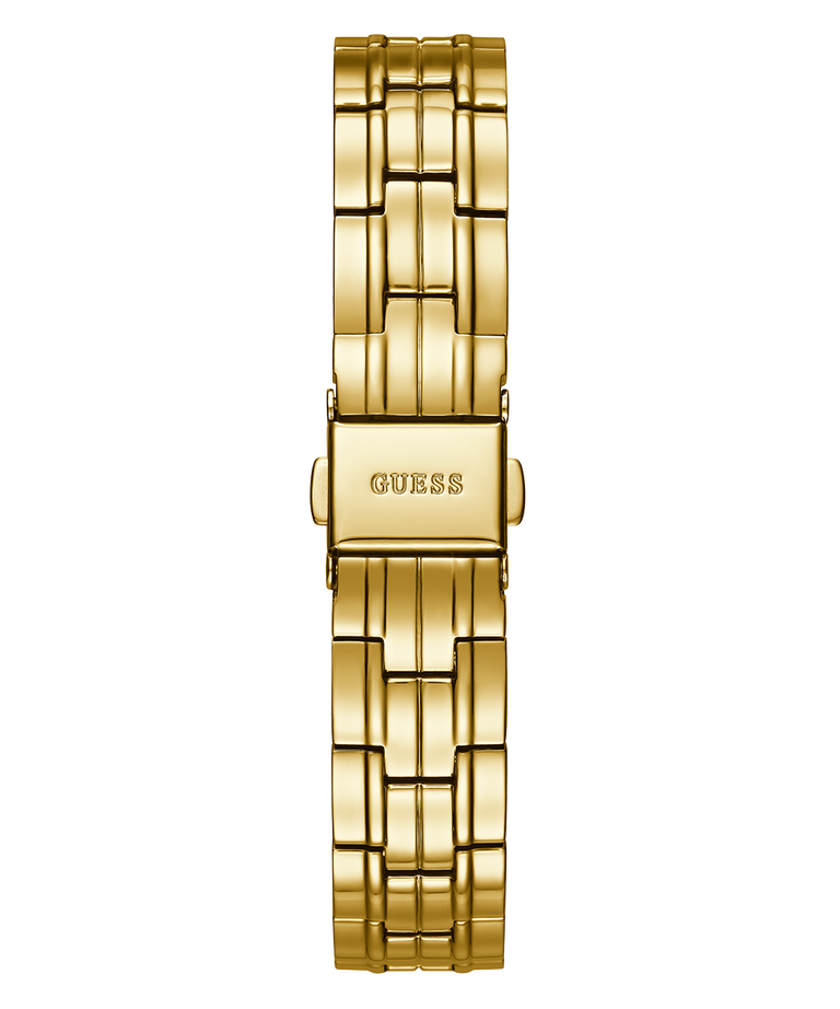 U0989L2 GUESS Ladies 30mm Gold-Tone Analog Dress Watch strap image