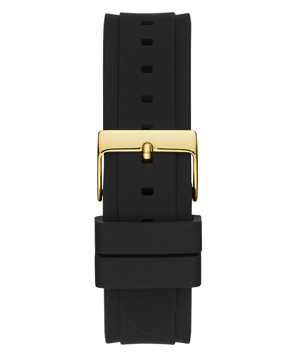 U1053L7 GUESS Ladies 39mm Black & Gold-Tone Multi-function Sport Watch strap image