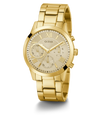U1070L2 GUESS Ladies 40mm Gold-Tone Multi-function Dress Watch alternate image
