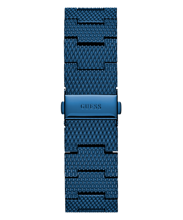 U1074G2 GUESS Mens 40mm Blue Analog Dress Watch strap image