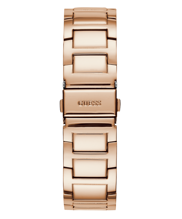 U1156L3 GUESS Ladies 40mm Rose Gold-Tone Multi-function Sport Watch strap image