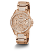 U1156L3 GUESS Ladies 40mm Rose Gold-Tone Multi-function Sport Watch alternate image