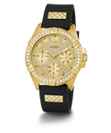 U1160L1 GUESS Ladies 40mm Black & Gold-Tone Multi-function Sport Watch alternate image