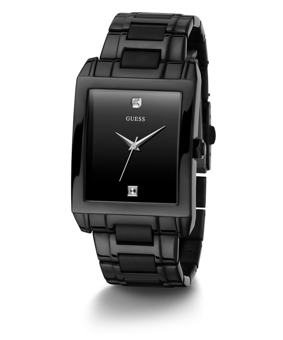 Guess black diamond sales watch