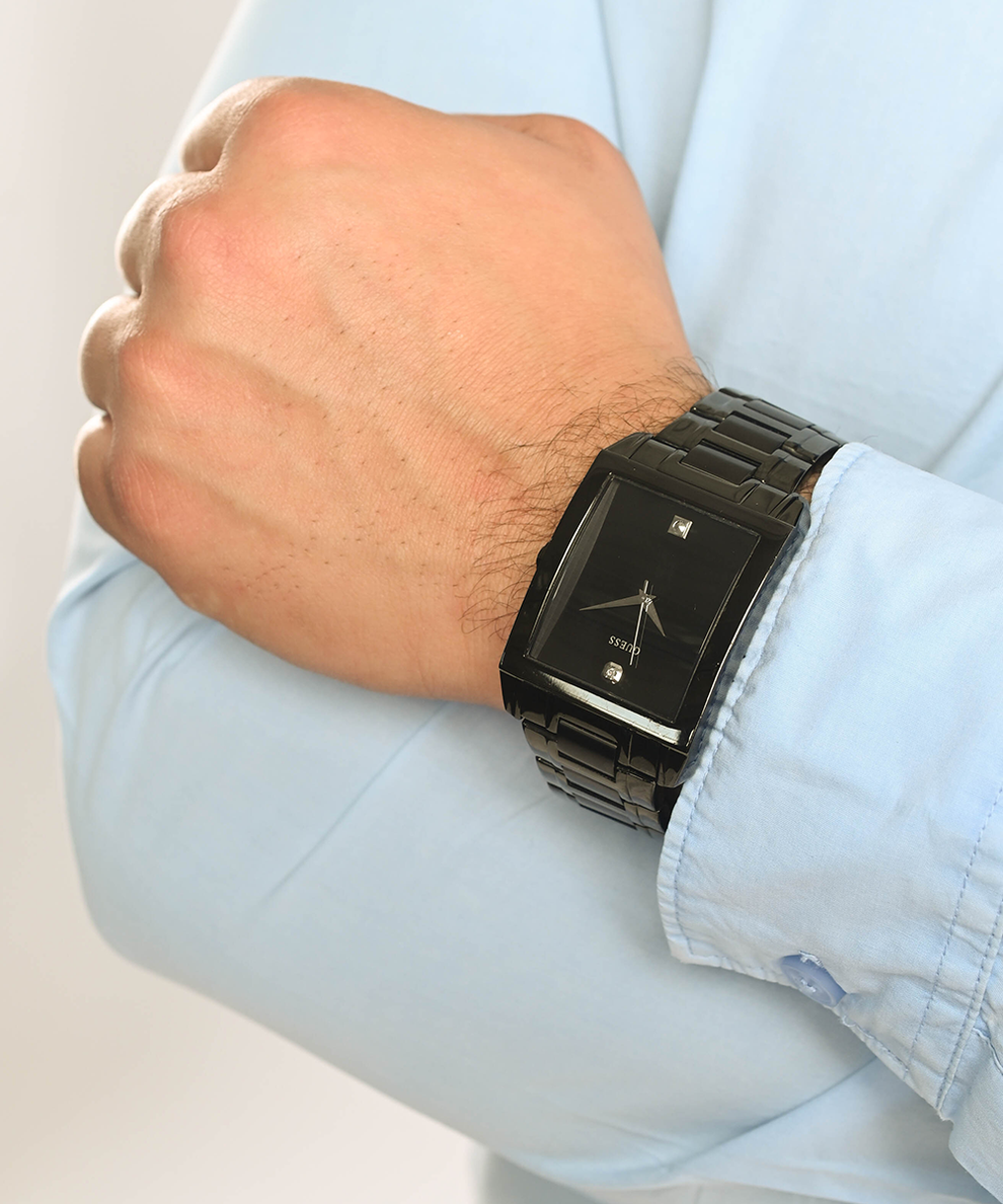 GUESS Mens Black Analog Watch U12557G1 GUESS Watches US