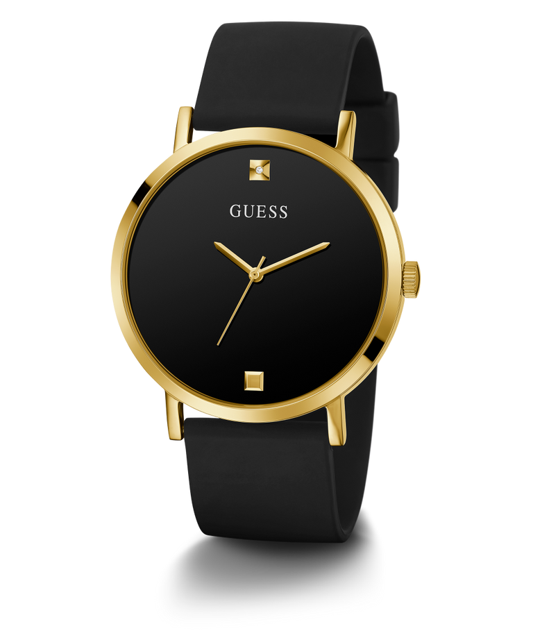 Guess watches 2025 black and gold