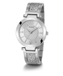 U1288L1 GUESS Ladies 36mm Silver-Tone Analog Dress Watch alternate image