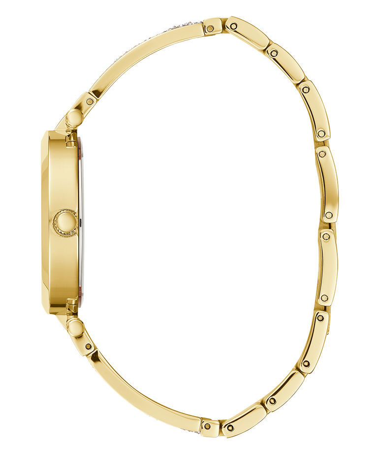 U1288L2 GUESS Ladies 36mm Gold-Tone Analog Dress Watch profile image