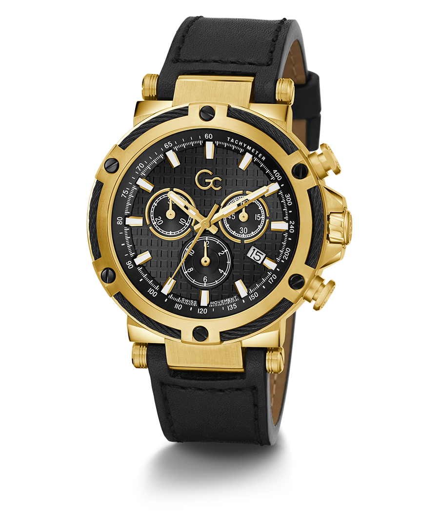 Gc UrbanCode Yachting Chrono Leather - Y54007G2MF | GUESS Watches US