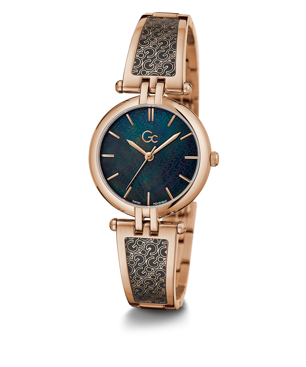 Gc LogoChic Mid Size Metal Y73006L2MF GUESS Watches US