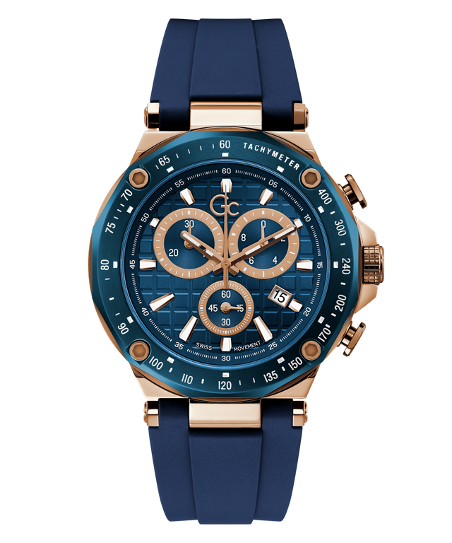 Gc Spirit Sport Chrono Silicone - Y81007G7MF | GUESS Watches US