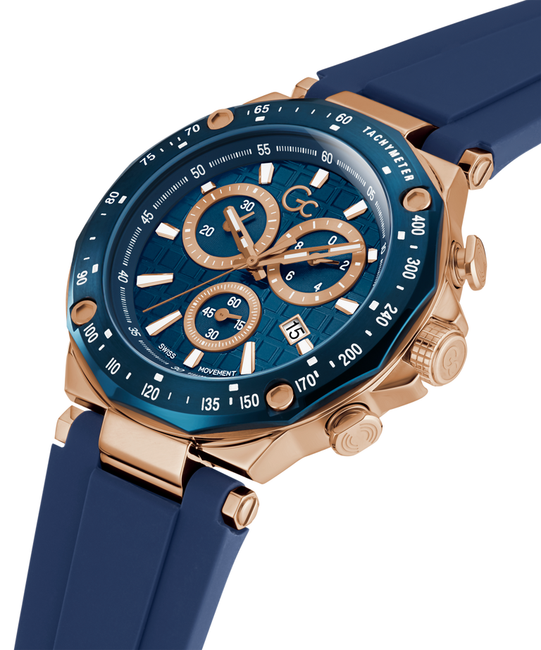 Gc Spirit Sport Chrono Silicone Y81007G7MF GUESS Watches US