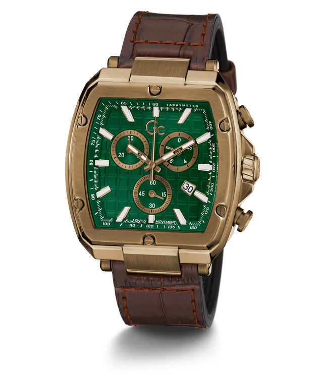 Gc Spirit Tonneau Chrono Flexstrap Y83002G5MF GUESS Watches US