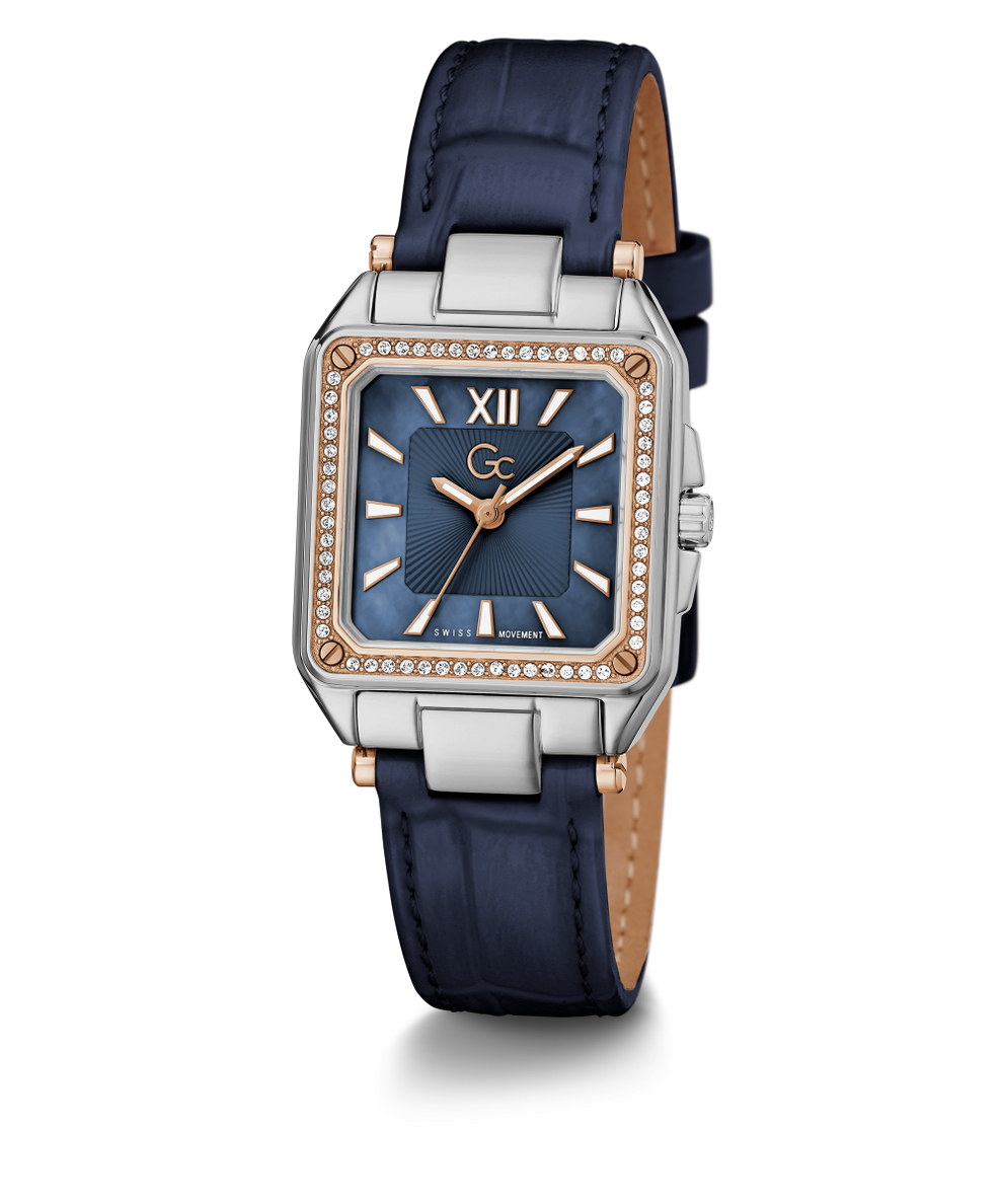 Gc Couture Square Mid Size Leather Y85004L7MF GUESS Watches US