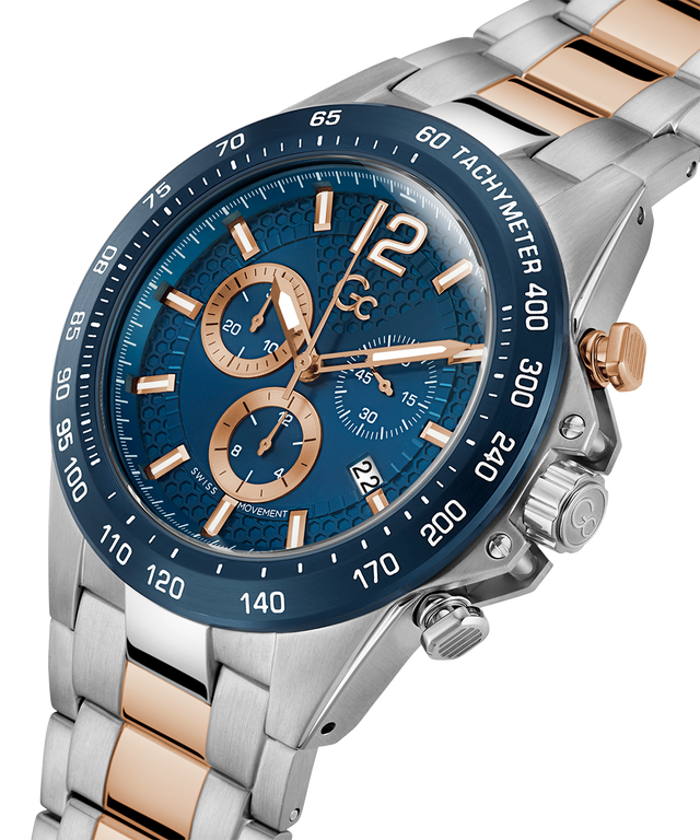 Gc Audacious Chrono Metal - Z07004G7MF | GUESS Watches US Gc Audacious Chrono Metal - Z07004G7MF | GUESS Watches US