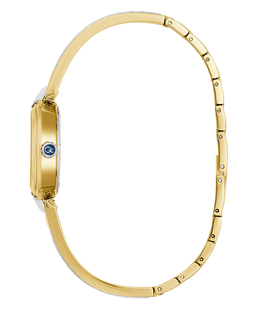 Guess women's stainless steel 2025 casual wire bangle bracelet watch