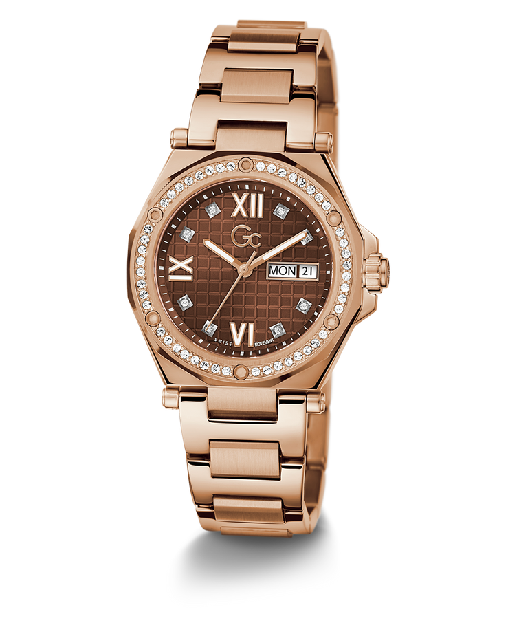 Gc Legacy Lady Mid Size Metal - Z20001L4MF | GUESS Watches US